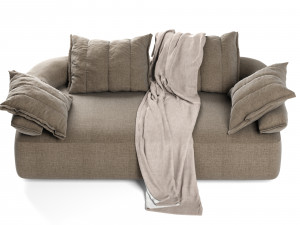 flick flack modular sofa ditre italia 215cm Modello 3D