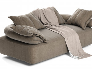 flick flack modular sofa ditre italia 215cm Modello 3D