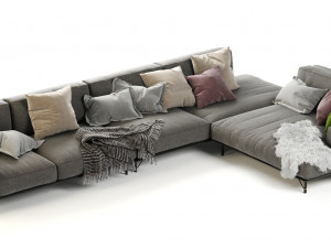 kris modular sofa by ditre italia 3D Model