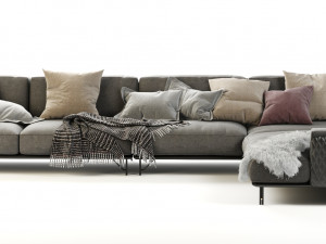 kris modular sofa by ditre italia 3D Model