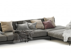 kris modular sofa by ditre italia 3D Model