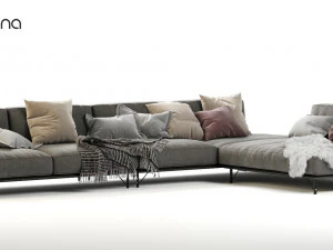 kris modular sofa by ditre italia 3D Model