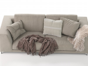 artis sofa by ditre italia 238x102 Modèle 3D