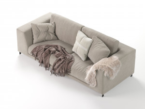 artis sofa by ditre italia 238x102 Modèle 3D