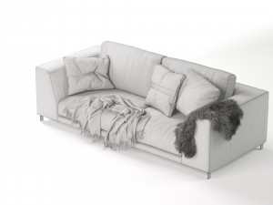 artis sofa by ditre italia 238x102 Modèle 3D