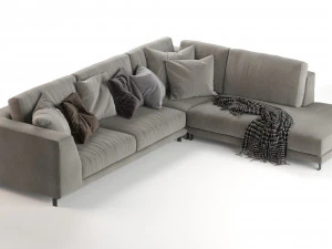 artis sofa by ditre italia 315x260cm 3D Model
