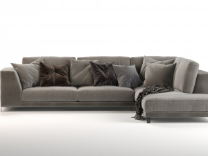 artis sofa by ditre italia 315x260cm 3D Model