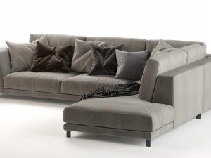 artis sofa by ditre italia 315x260cm 3D Model
