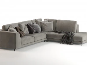 artis sofa by ditre italia 315x260cm 3D Model