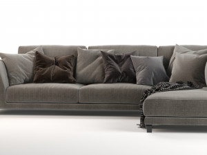 artis sofa by ditre italia 315x260cm Modelo 3D