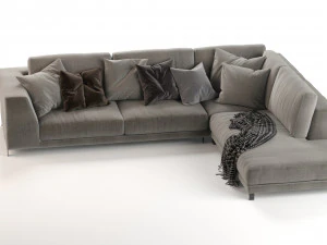 artis sofa by ditre italia 315x260cm 3D Model