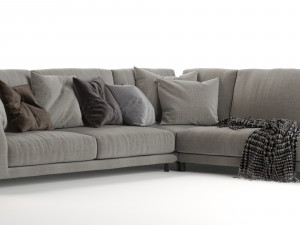 artis sofa by ditre italia 315x260cm Modelo 3D
