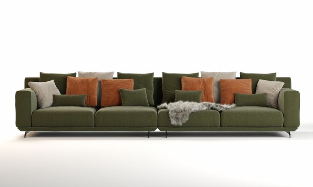 ditre italia dalton sofa 352x106 Modelo 3D .c4d .max .obj .3ds .fbx .stl .blend 