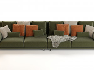 ditre italia dalton sofa 352x106 Modelo 3D