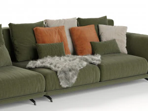 ditre italia dalton sofa 352x106 3D Model