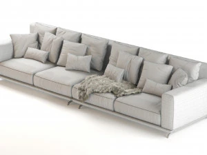 ditre italia dalton sofa 352x106 3D Model
