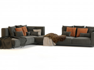 dalton sofa by ditre italia 370x270 cm 3Dモデル