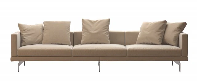 dock sofa by bb italia 295x99 3D Model .c4d .max .obj .3ds .fbx .stl .blend 