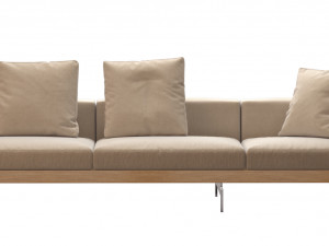 dock sofa by bb italia 3D Model