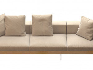 dock sofa by bb italia 3D Модель