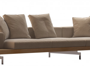 dock sofa by bb italia 3D Модель