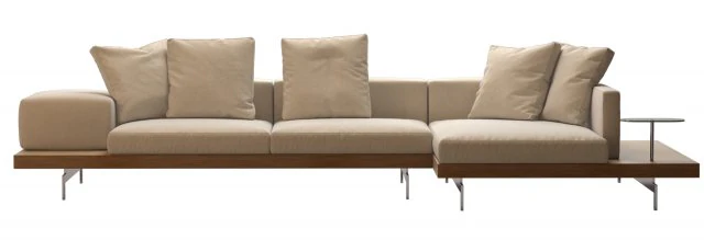 dock sofa by bb italia 3D Model .c4d .max .obj .3ds .fbx .stl .blend 