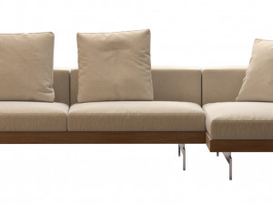 dock sofa by bb italia 3D Model
