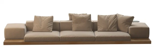 dock sofa by bb italia 3D Model .c4d .max .obj .3ds .fbx .stl .blend