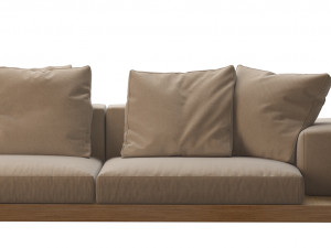 dock sofa by bb italia 3Dモデル