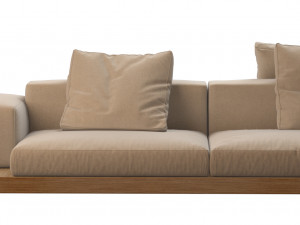 dock sofa by bb italia 3Dモデル