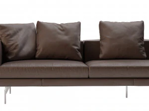 dock leather sofa by bb italia 320x99 3D Model
