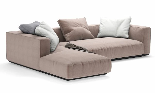 grandemare sofa by flexform 270x205 3D Model .c4d .max .obj .3ds .fbx .stl .blend