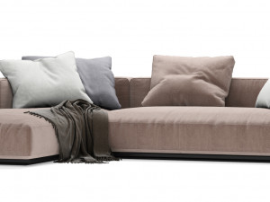 grandemare sofa by flexform 270x205 3D Model