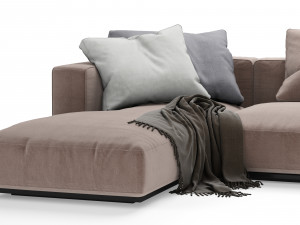 grandemare sofa by flexform 270x205 3D Model