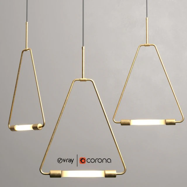 perchoir pendant by lambert and fils 3D Model .c4d .max .obj .3ds .fbx .stl .blend 