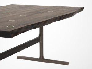 bronze shaker table by jeff martin joinery Modelo 3D