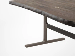 bronze shaker table by jeff martin joinery 3D Model