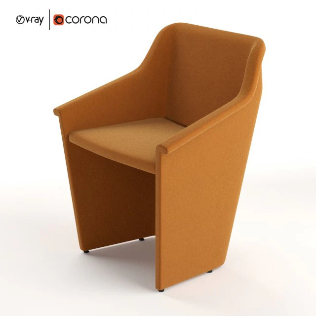 cabrio 2 lounge chair 3D Model .c4d .max .obj .3ds .fbx .stl .blend 