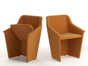 cabrio 2 lounge chair 3D Model