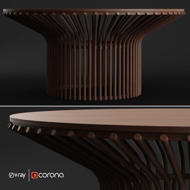 jazz round table 3Dモデル .c4d .max .obj .3ds .fbx .stl .blend 