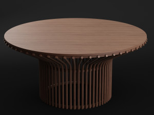 jazz round table 3Dモデル