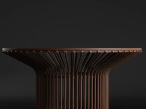 jazz round table 3D Model