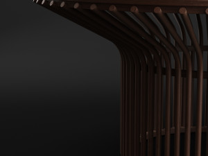 jazz round table 3Dモデル