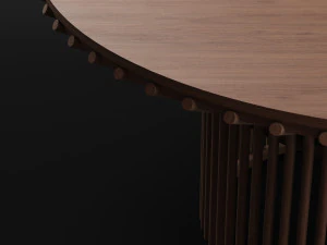 jazz round table 3D Model