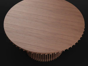 jazz round table 3D Model
