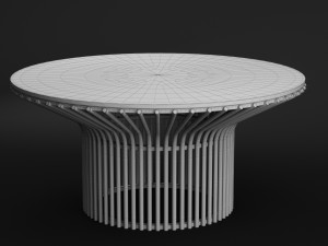 jazz round table 3Dモデル