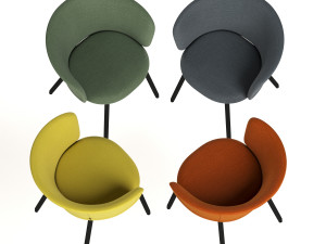 kendo chair Modelo 3D
