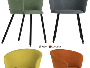 kendo chair Modelo 3D