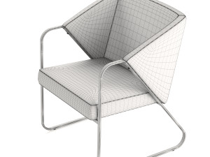 lyft lounge chair by industry west 3D Model