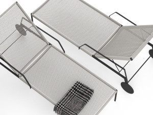 nodi chaise lounge Model 3D